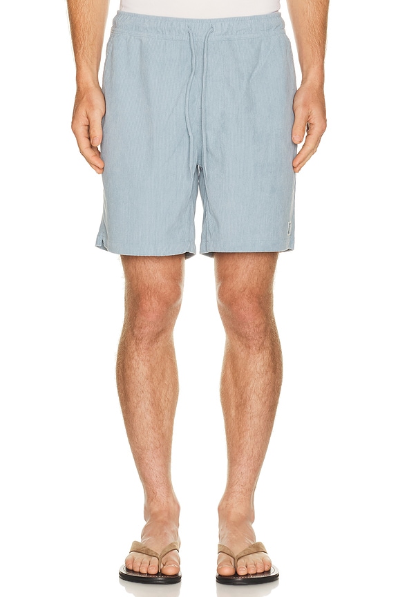 view 1 of 5 Everyday Corduroy Short in Dusty Blue