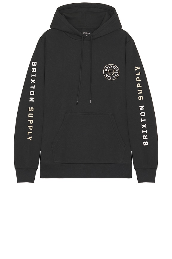 view 2 of 3 SUDADERA CREST in Black, Sand, & White