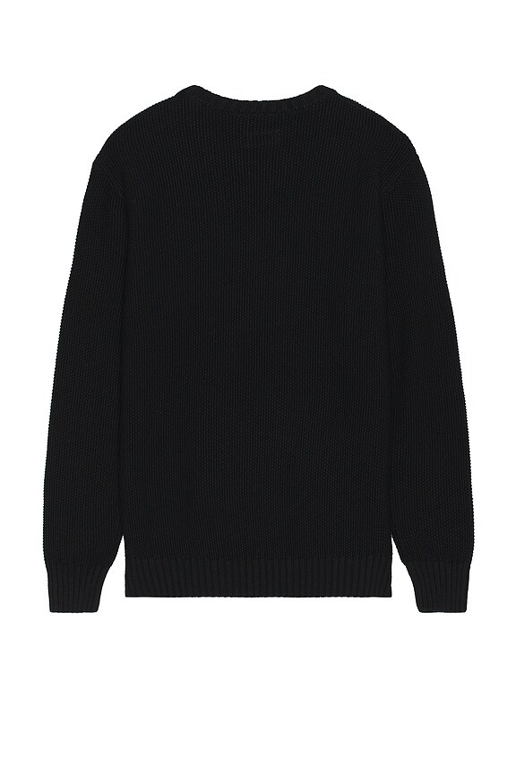 view 2 of 3 Jacques Waffle Knit Sweater in Black