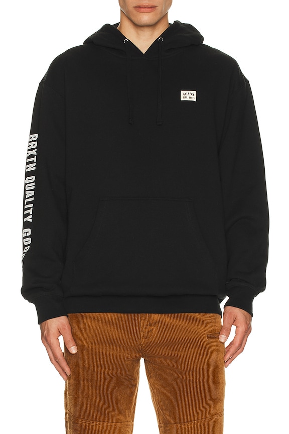 view 1 of 6 Woodburn Label Hoodie in Black