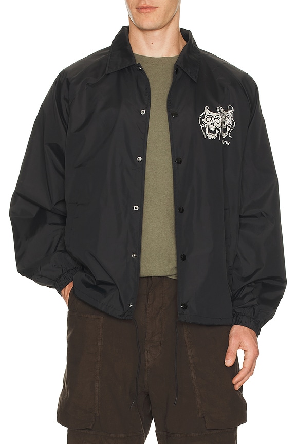 view 2 of 4 Watchman Lightweight Coaches Jacket in Black