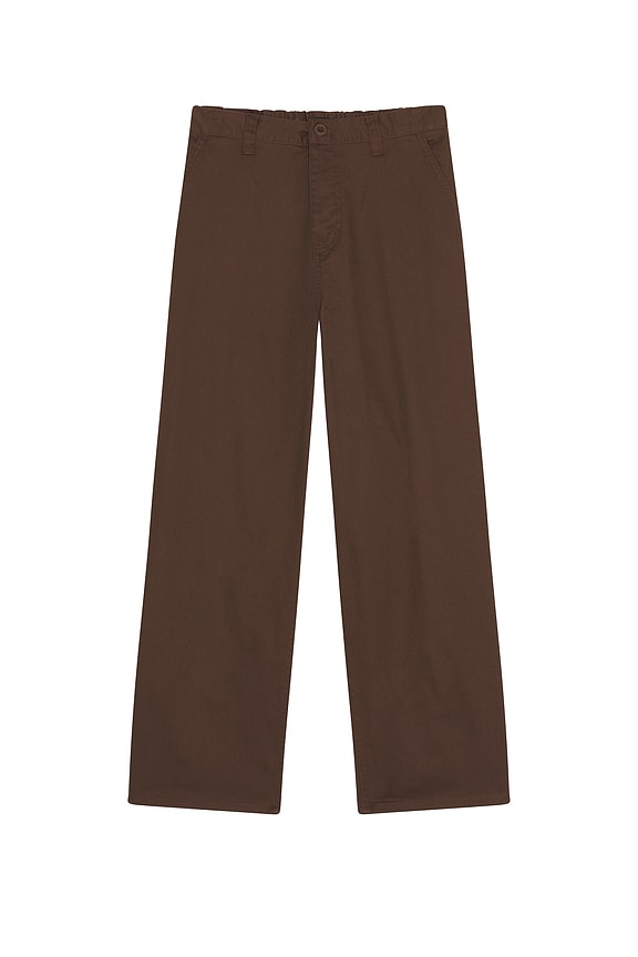 view 1 of 6 PANTALON BAGGY UNION in Pinecone Brown