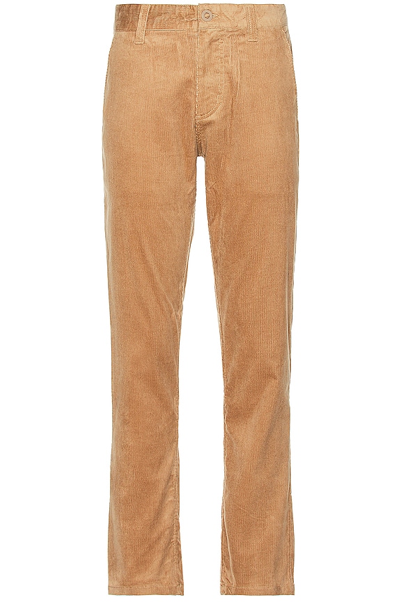 view 2 of 3 PANTALON CHOICE in khaki cord