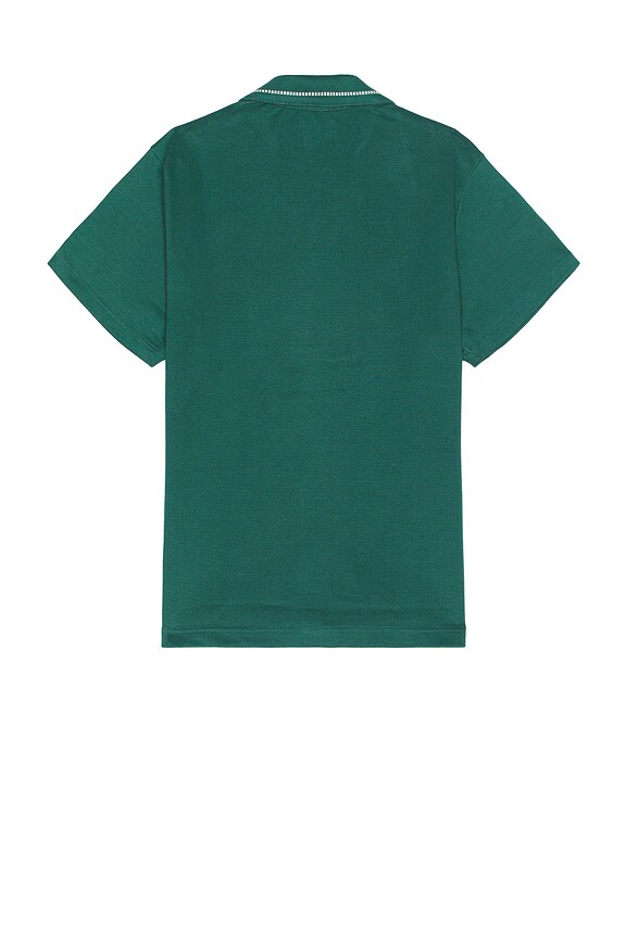 view 2 of 3 CHEMISE in Trekking Green