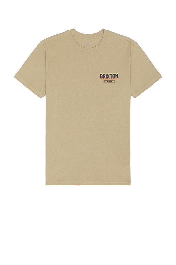 view 2 of 3 Raven Tailored Tee in Oatmeal