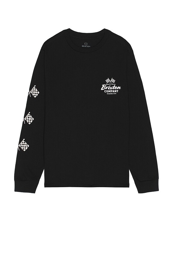 view 2 of 3 WAYBURN 긴팔 티셔츠 in Black