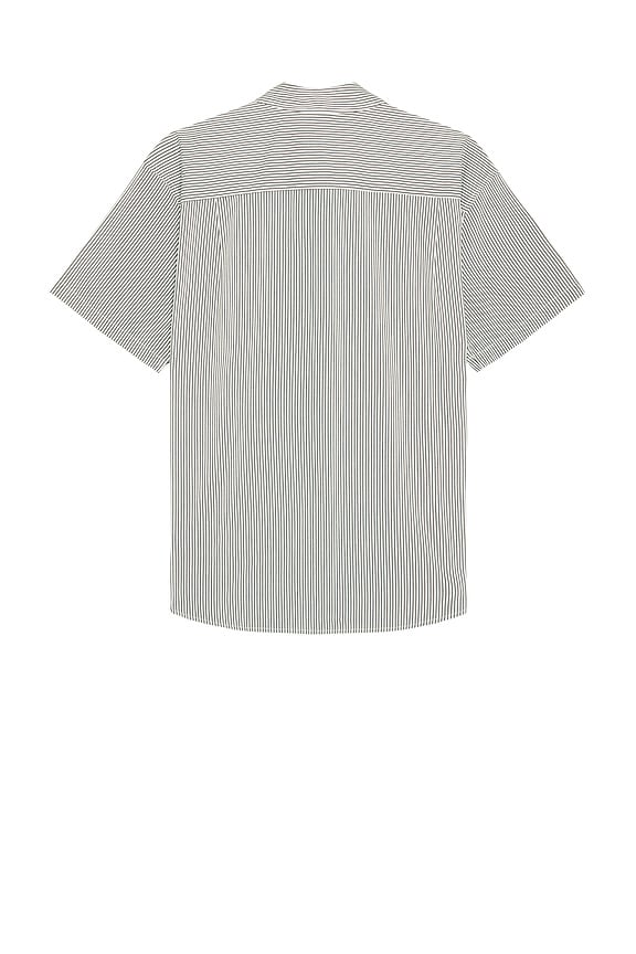 view 2 of 5 CAMISA BUILDERS in Black & Off White Stripe