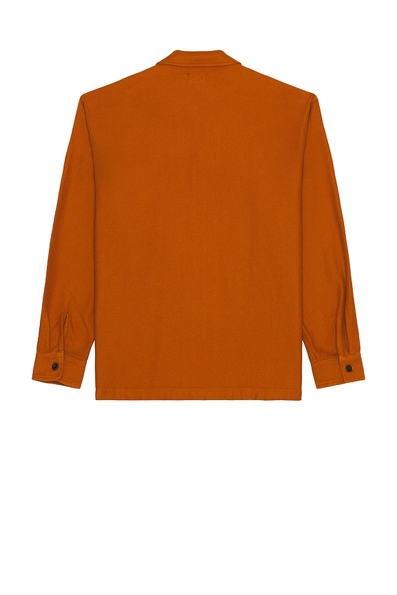 view 2 of 5 Union Full Zip Flannel Shirt in Rustic Caramel