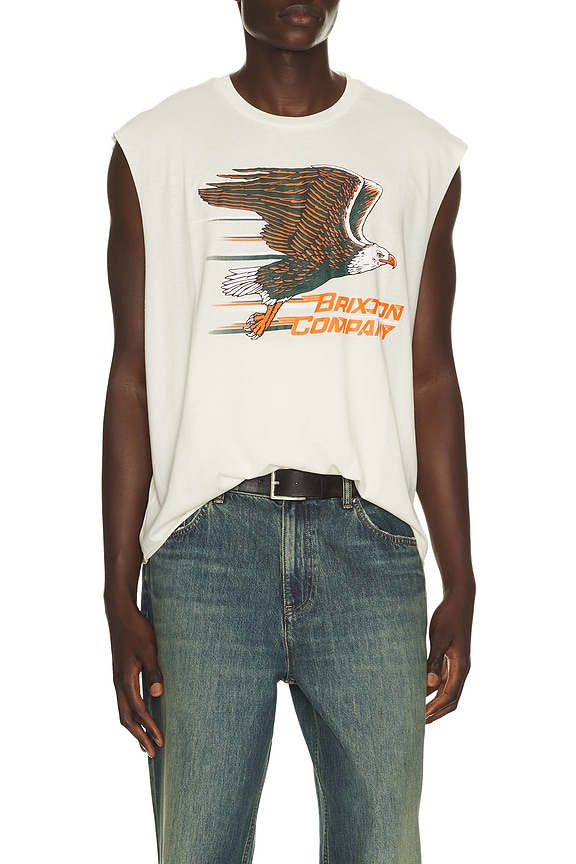 view 1 of 4 Free Muscle Tank Top in Off White