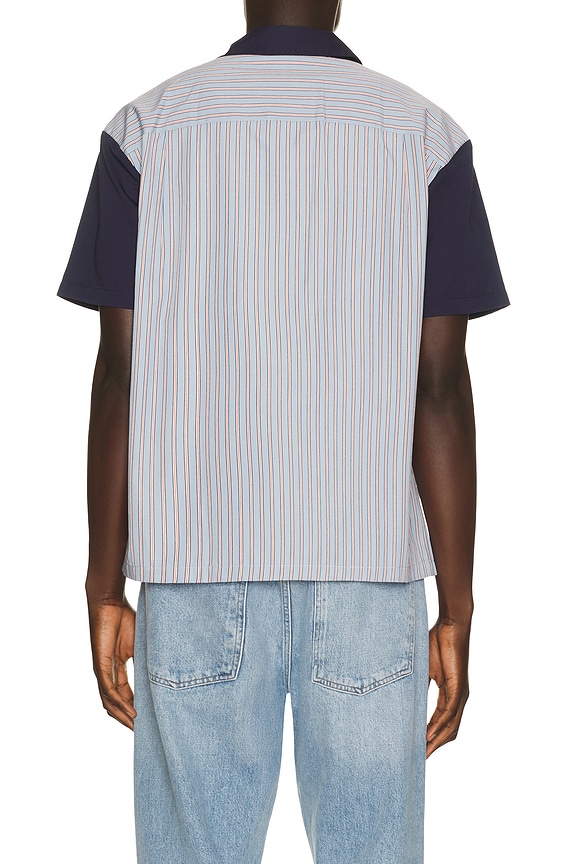 view 2 of 5 CHEMISE in Blue Aura Stripe