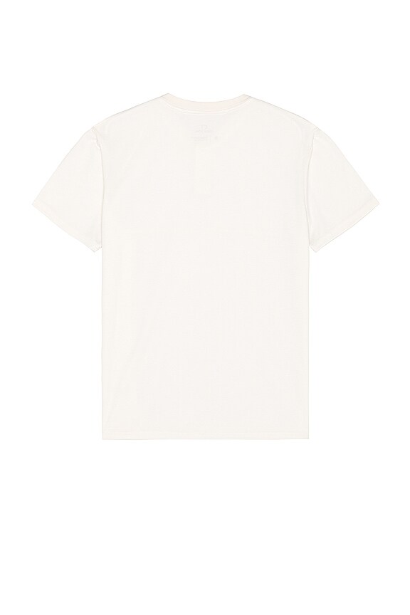 view 2 of 3 Beta Square Short Sleeve Henley in Off White