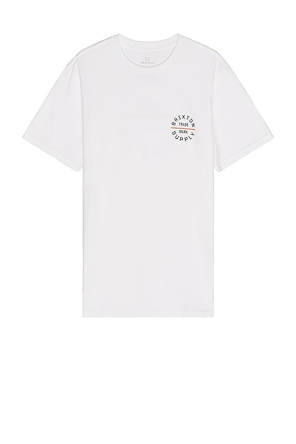 view 2 of 3 T-SHIRT OATH in White, Grey, & Monarch