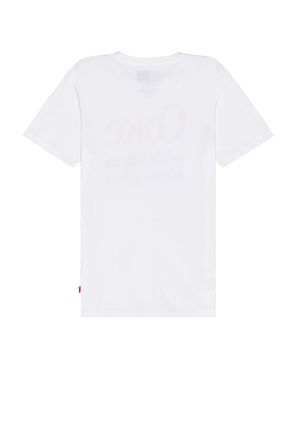 view 2 of 3 x Coca-cola Having Fun T-shirt in White