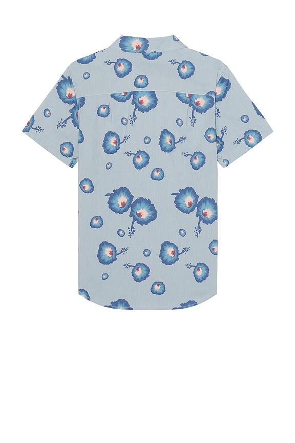 view 2 of 3 셔츠 in Dusty Blue, Pacific Blue & Coral Pink