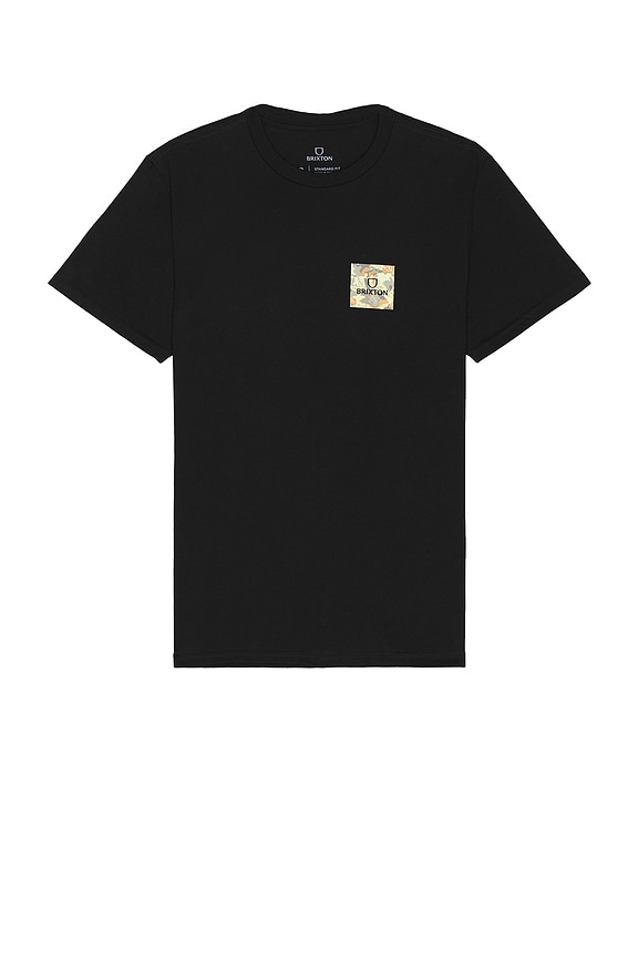 view 2 of 3 ФУТБОЛКА in Black & Leaf Camo