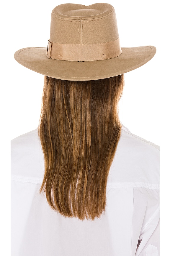 view 2 of 3 Joanna Cotton II Hat in Light Tan