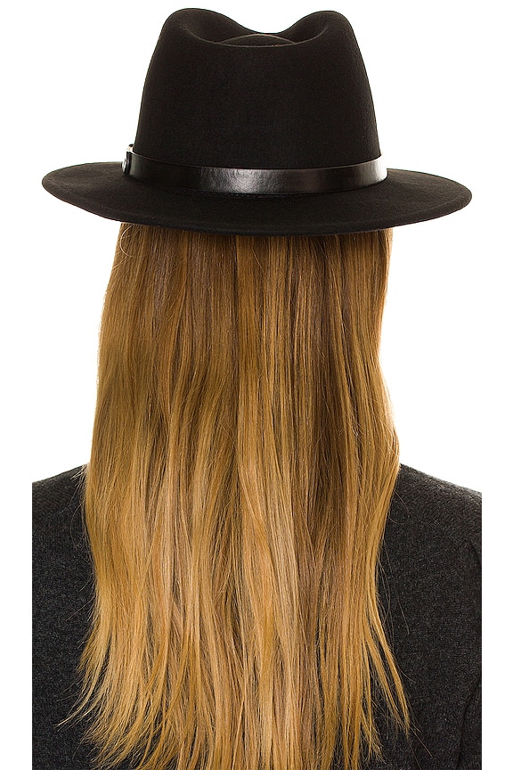 view 2 of 3 Messer Fedora in Black & Black
