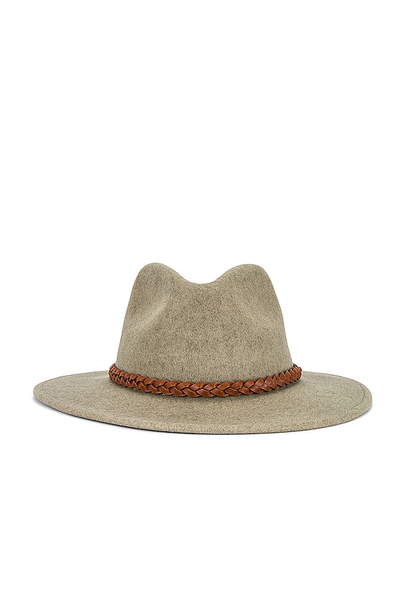 view 1 of 2 Messer Western Fedora in Heather Natural
