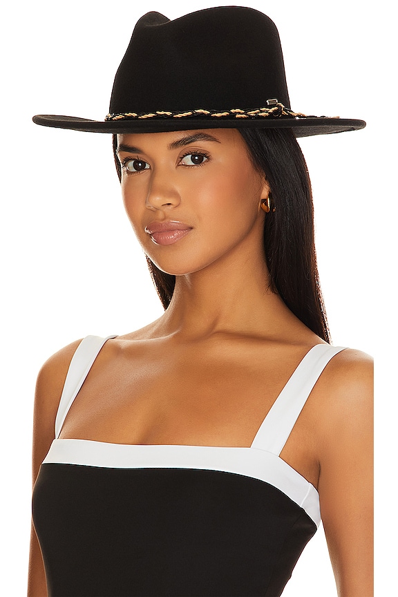 view 1 of 3 Messer Western Fedora in Black Multi