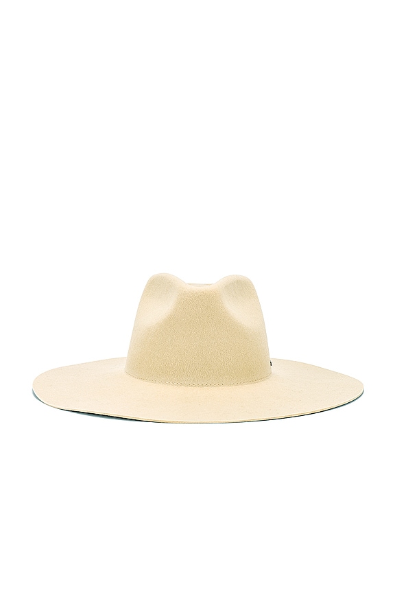 view 2 of 3 Primrose Felt Fedora in Biscotti