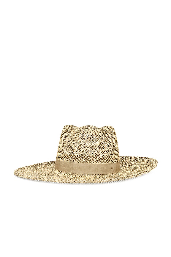 view 2 of 3 SOMBRERO DE COPA JOANNA in Tan & Tan Seagrass