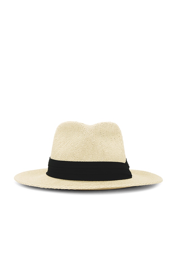 view 2 of 3 Sol Fedora in Natural & Black