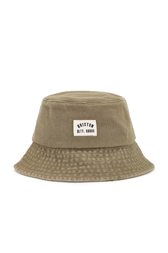 view 2 of 3 Woodburn Packable Bucket Hat in Vetiver Sol Wash