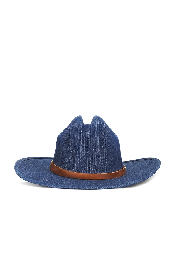 view 2 of 3 Range 70's Cowboy Hat in Denim