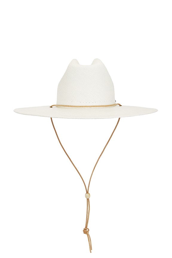 view 2 of 4 Marina Panama Lifeguard Hat in Panama White