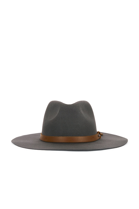 view 2 of 4 Hawkins Wthr Guard Cowboy Hat in Asphalt & Brown