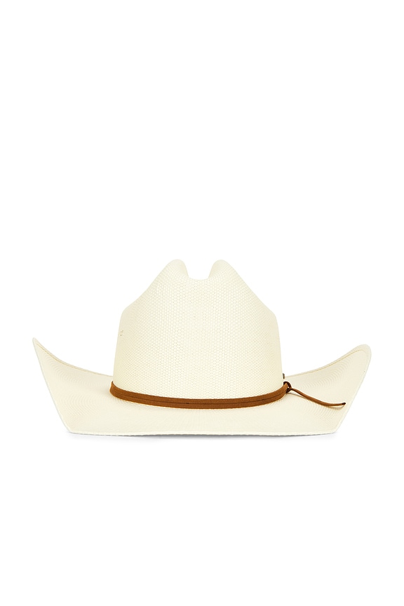 view 2 of 3 SOMBRERO DE COWBOY DE PAJA LAREDO in Bone