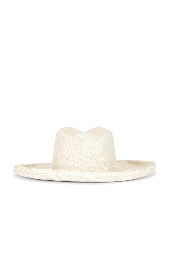 view 2 of 3 Marlow Straw Rancher Hat in Bone