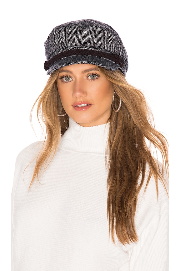 view 1 of 3 Fiddler Cap in Heather Grey & Cream