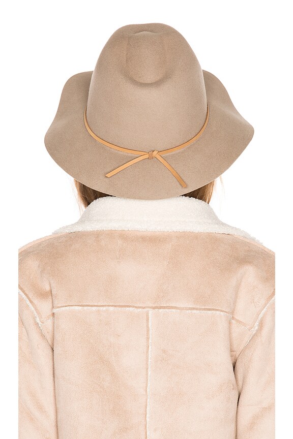 view 2 of 3 Wesley Fedora in Light Tan