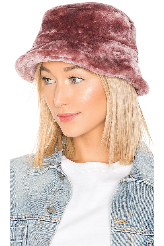 Brixton Hardy Faux Fur Bucket Hat | superdown