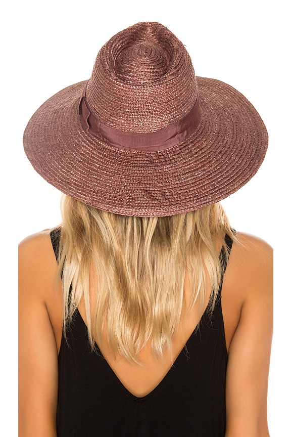 view 2 of 3 Joanna Hat in Dark Lilac