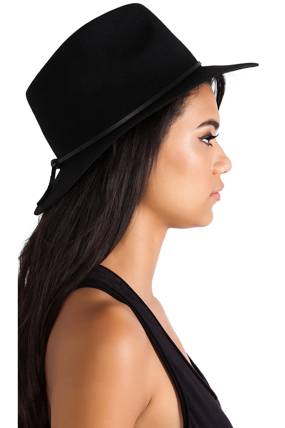 view 2 of 5 Wesley Fedora in Black