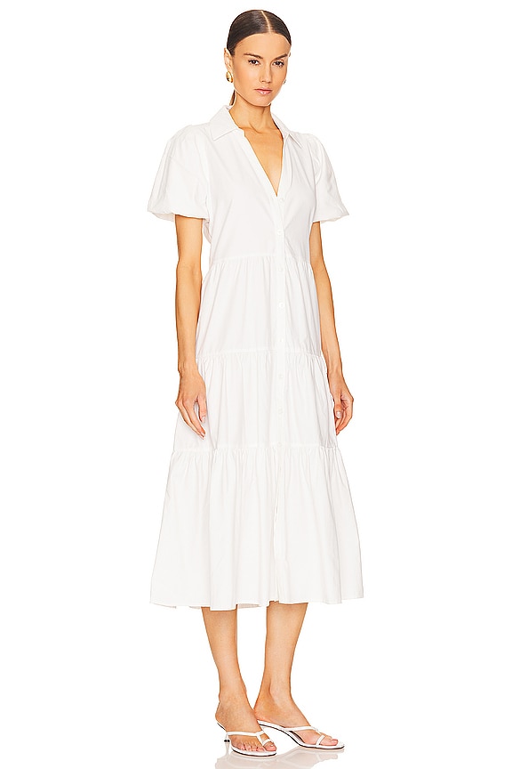 view 2 of 3 ROBE MI-LONGUE HAVANA in Ivory