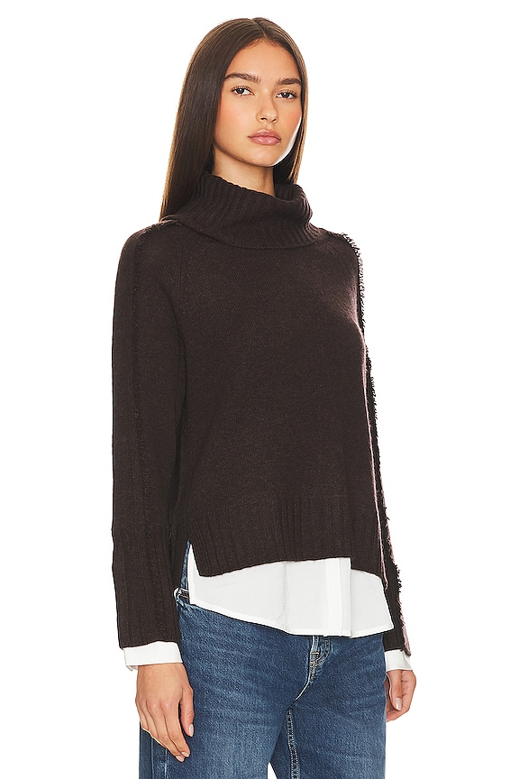 view 2 of 4 PULL SUPERPOSÉ JOLIE in Carob Melange