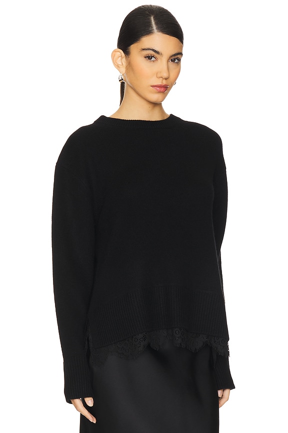 view 2 of 4 MARTE セーター in Black Onyx & Black Lace