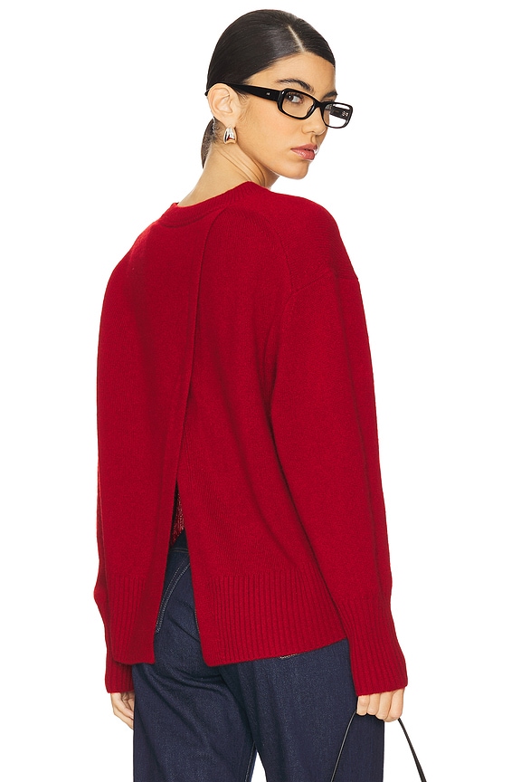 view 1 of 5 Onda Sweater in Crimson