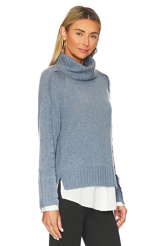 view 2 of 4 GUAPA JOLIE in Celeste Blue Melange & White