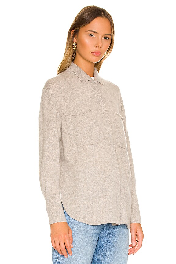 view 2 of 4 CHAQUETÓN ANDRE in Light Chia