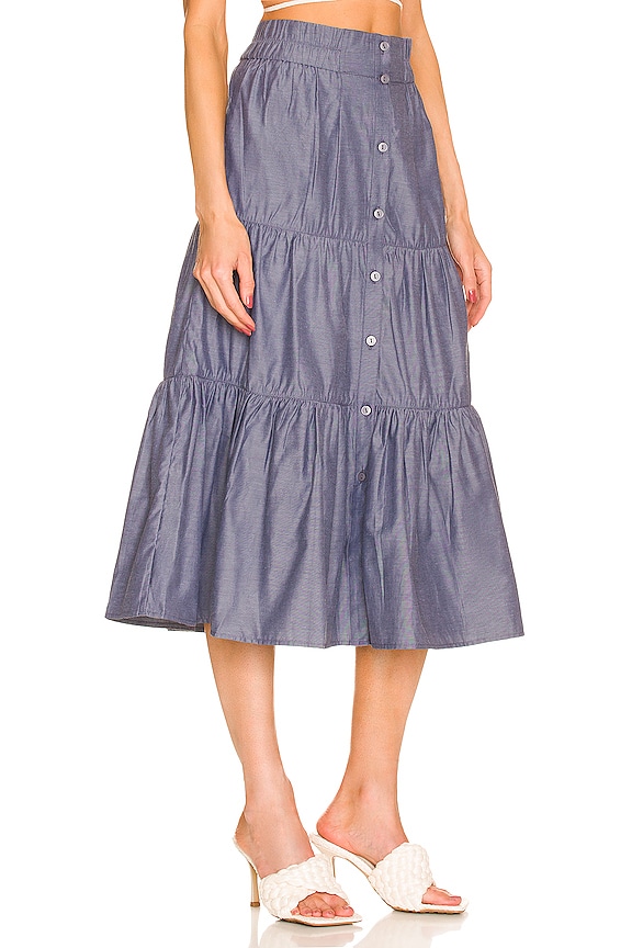 view 2 of 4 FALDA HAVANA in Washed Chambray