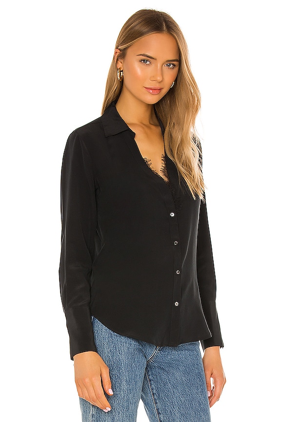 view 2 of 4 Layla Lace Blouse in Black Onyx