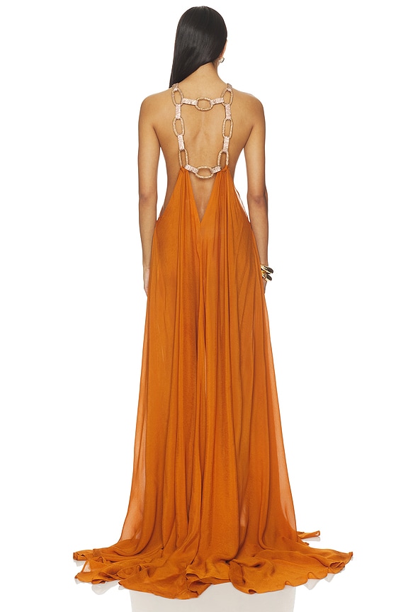 Zuri Halterneck Cutout Dress