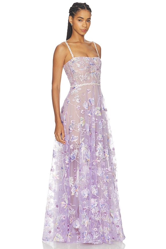 view 2 of 4 ROBE DE SOIRÉE MIDNIGHT in Mauve