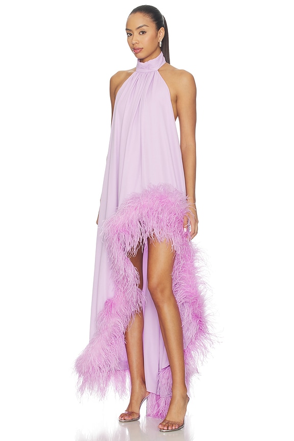view 2 of 3 VESTIDO LARGO MADELINE  in Dark Lilac