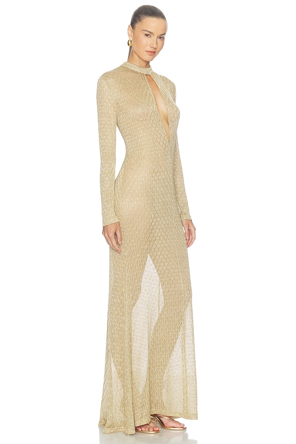view 2 of 4 ROBE MAKENA  in Gold