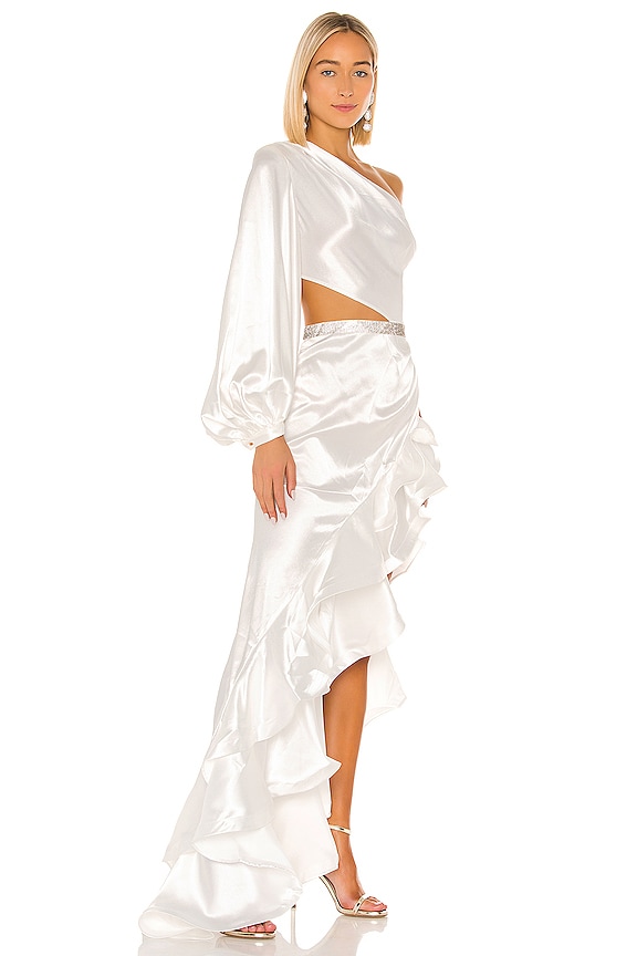 view 2 of 4 Monica Bridal Gown in White